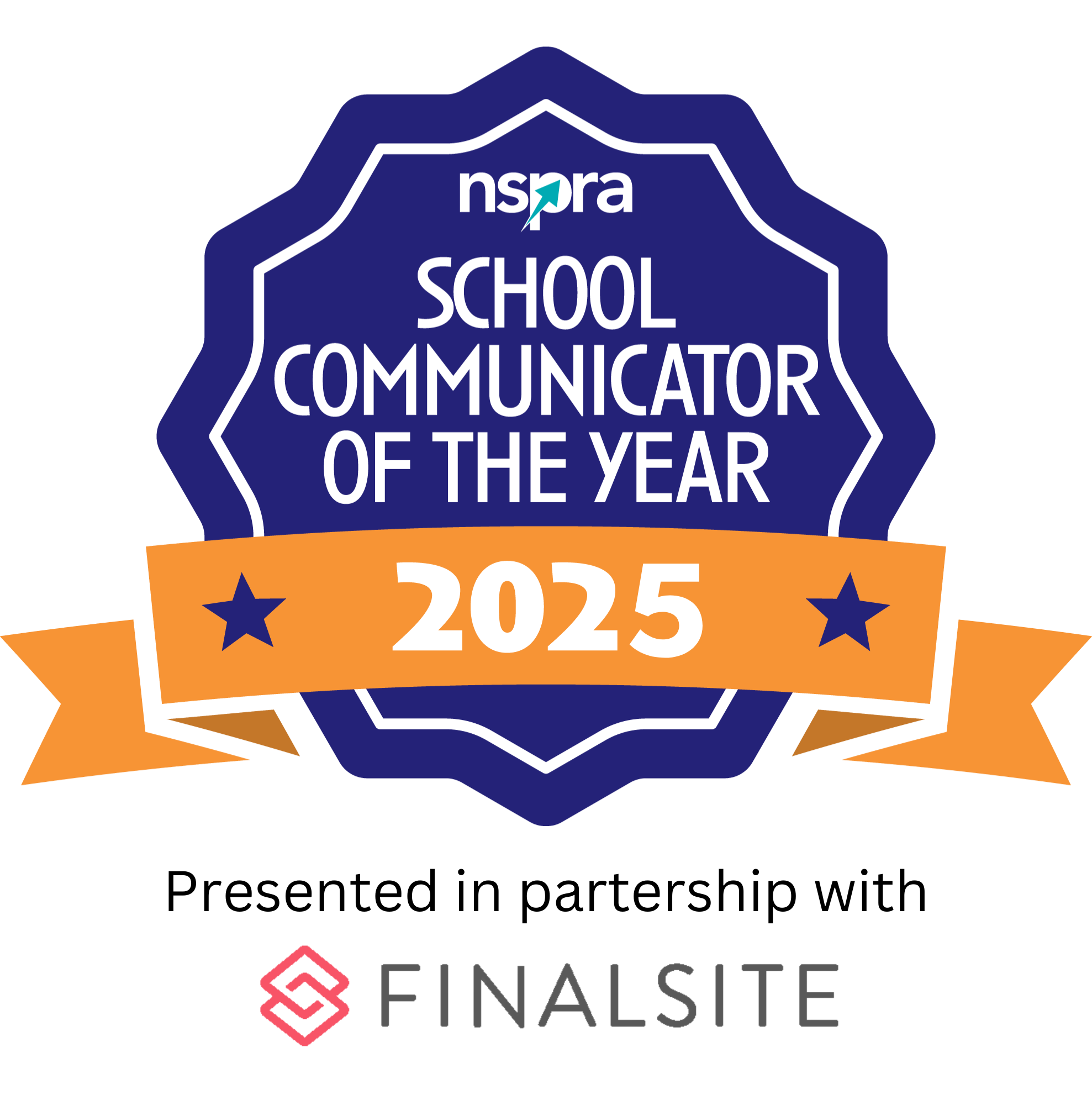 School Communicator of the Year Award presented in partnership with Finalsite.